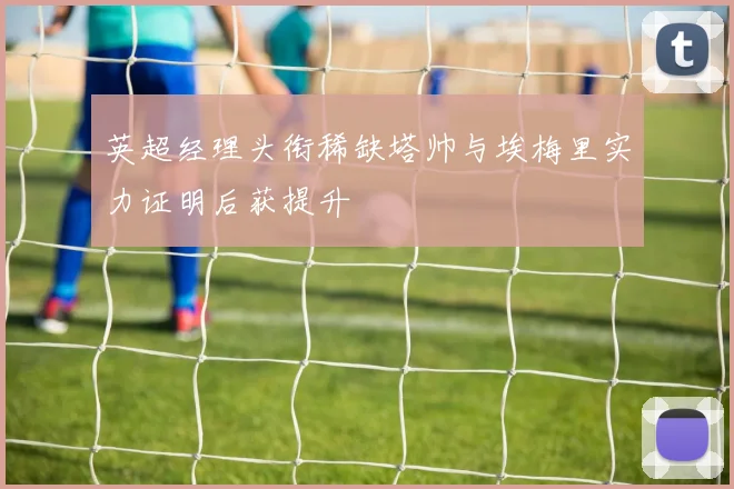 英超经理头衔稀缺塔帅与埃梅里实力证明后获提升